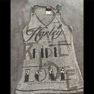 Harley Davidson tank. Small